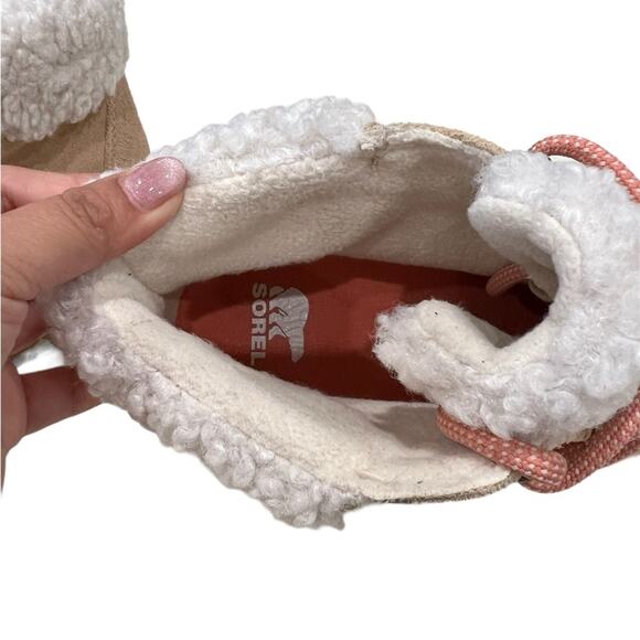 NEW Sorel Evie Cozy Lace Boot - Picture 7 of 9